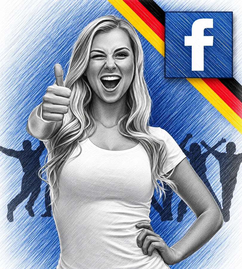 Deutsche Facebook-Abonnenten