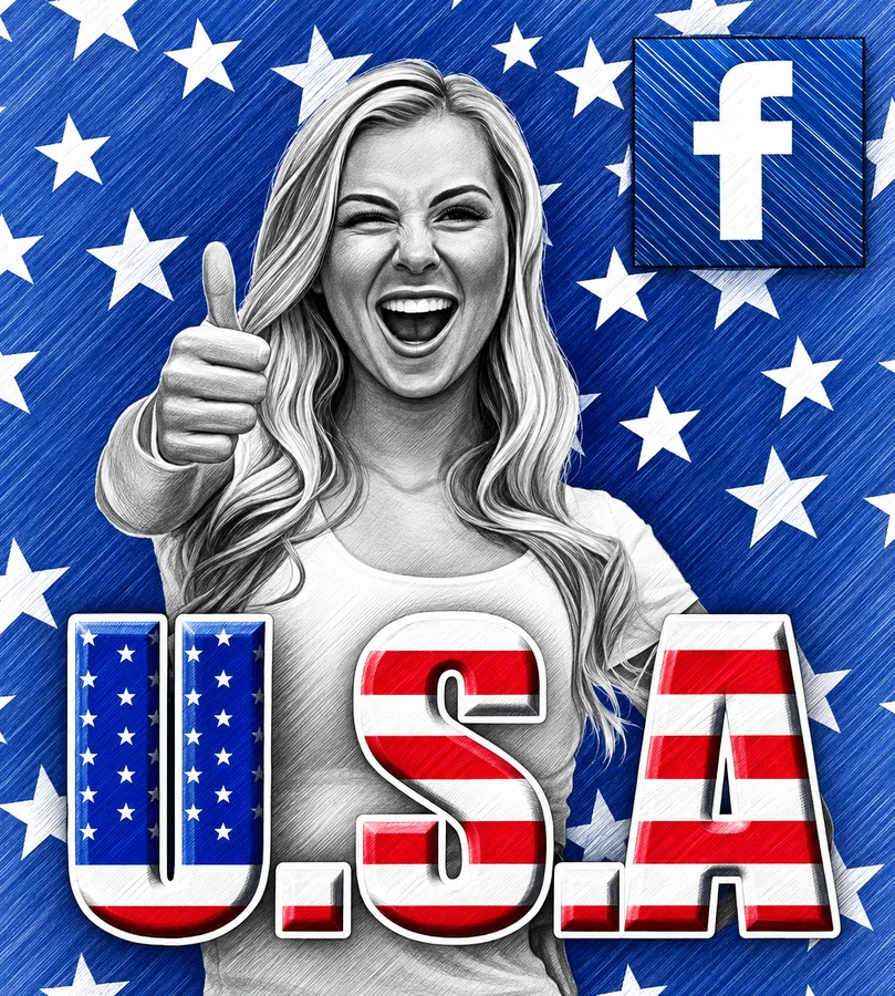 Facebook-Kommentare aus den USA